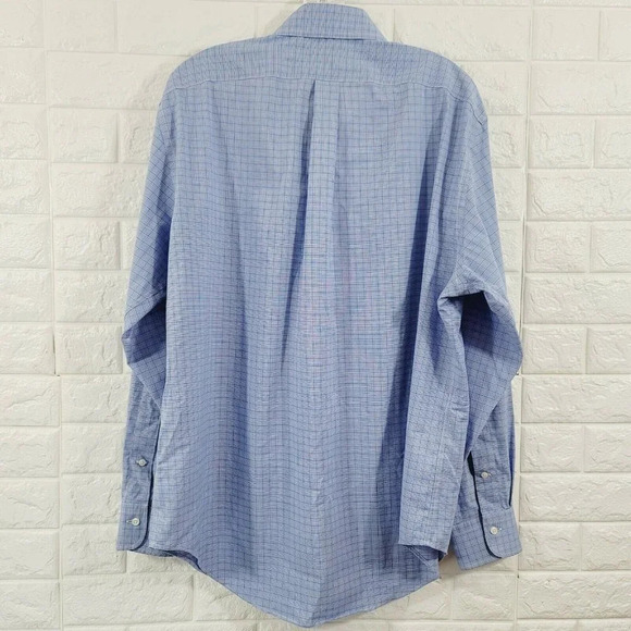 Lauren Ralph Lauren Men's Size 16.5 Classic Fit Button Down Shirt Collared Neck - Picture 4 of 4